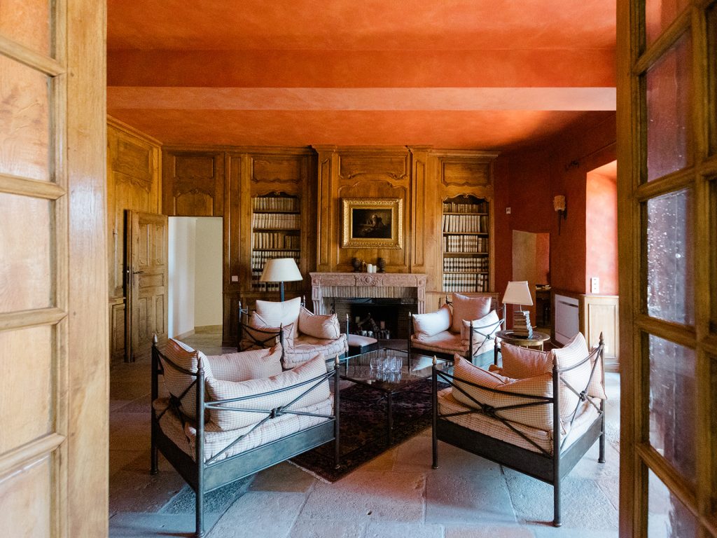 Bibliothèque château