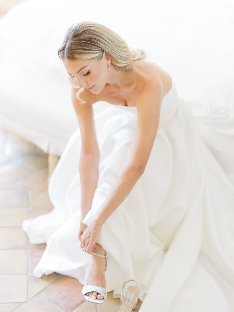 Préparatifs de la mariée