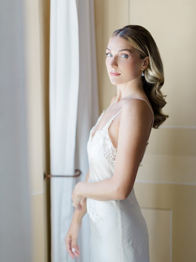 Mariée en nuisette