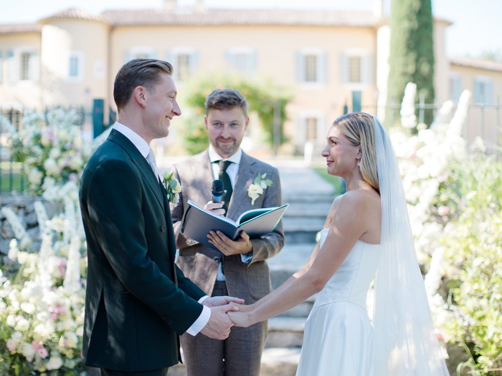 Cérémonie de mariage en Provence