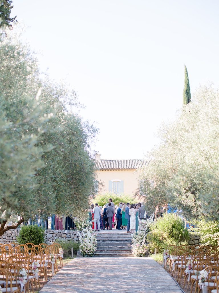 Cérémonie de mariage en Provence