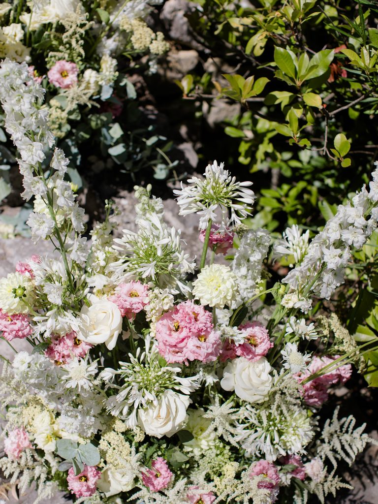 Fleurs mariage estival