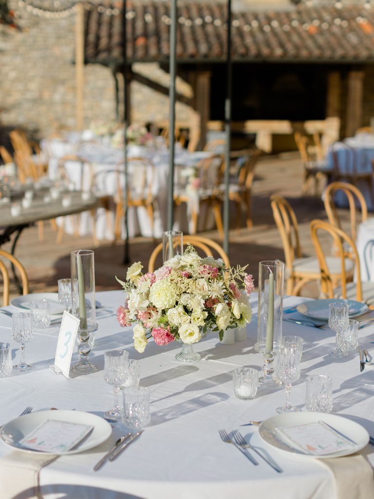 Elegante decoration de mariage