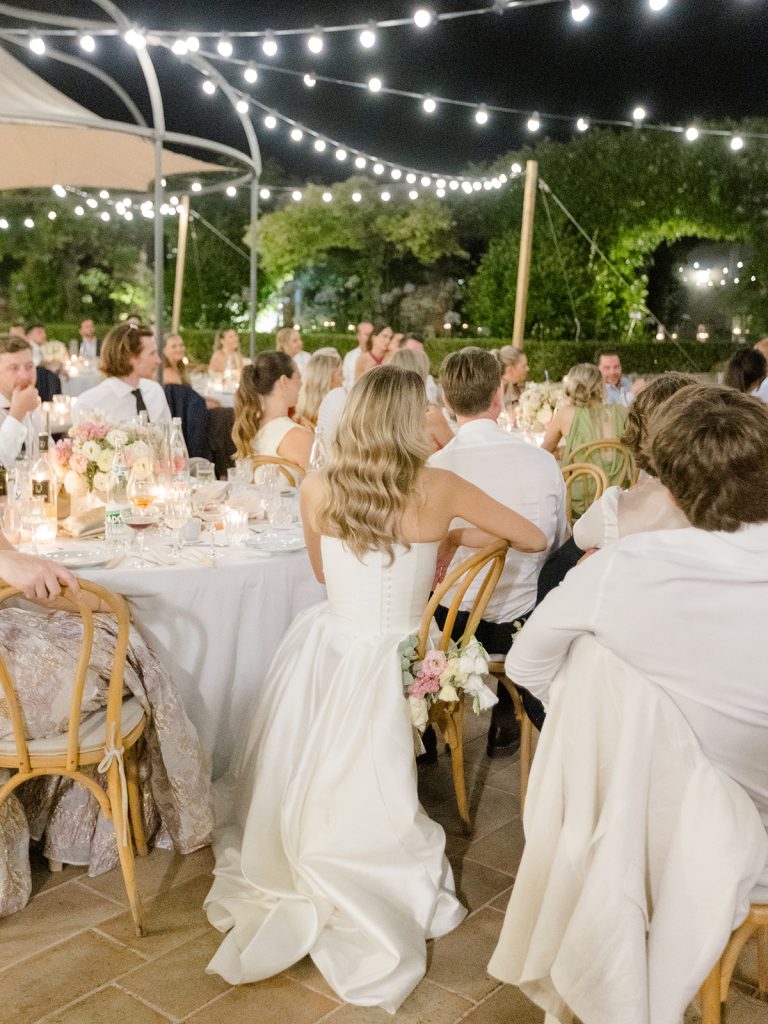 Diner de mariage en Provence