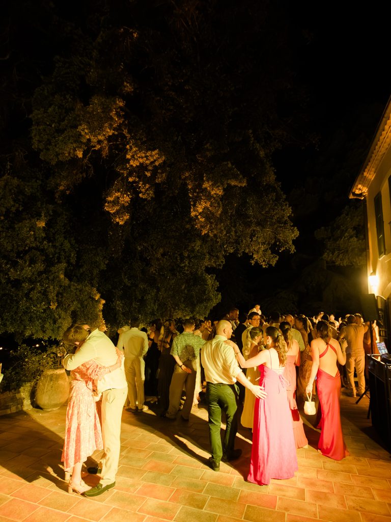 Soirée mariage estival