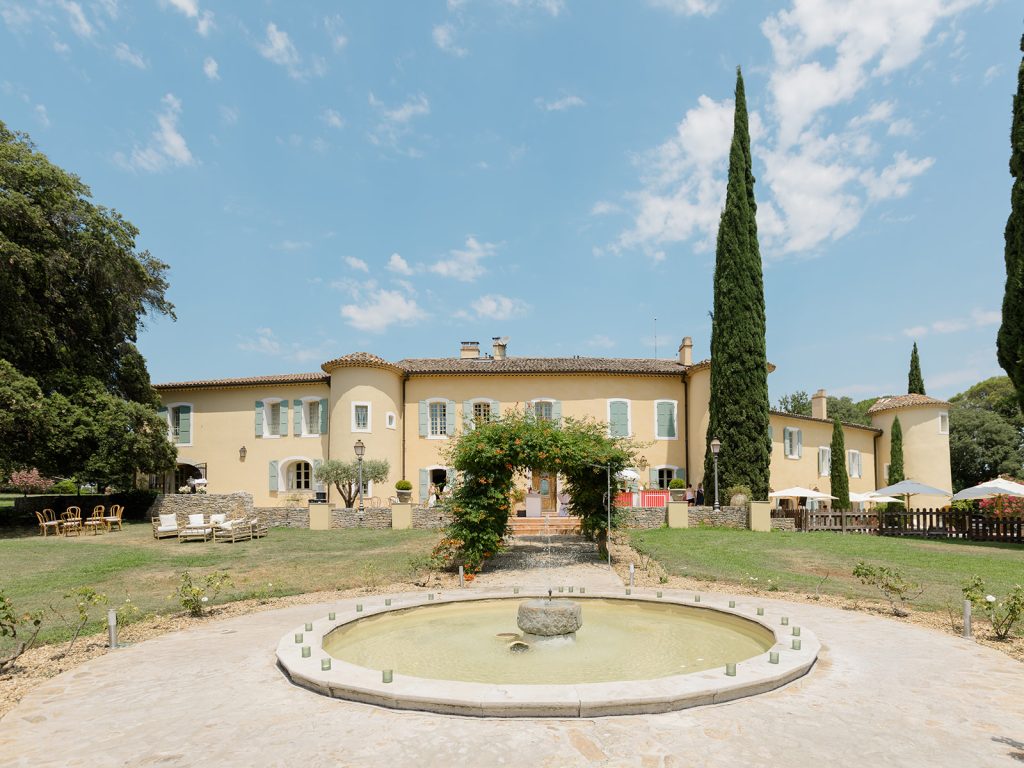 Château mariage estival