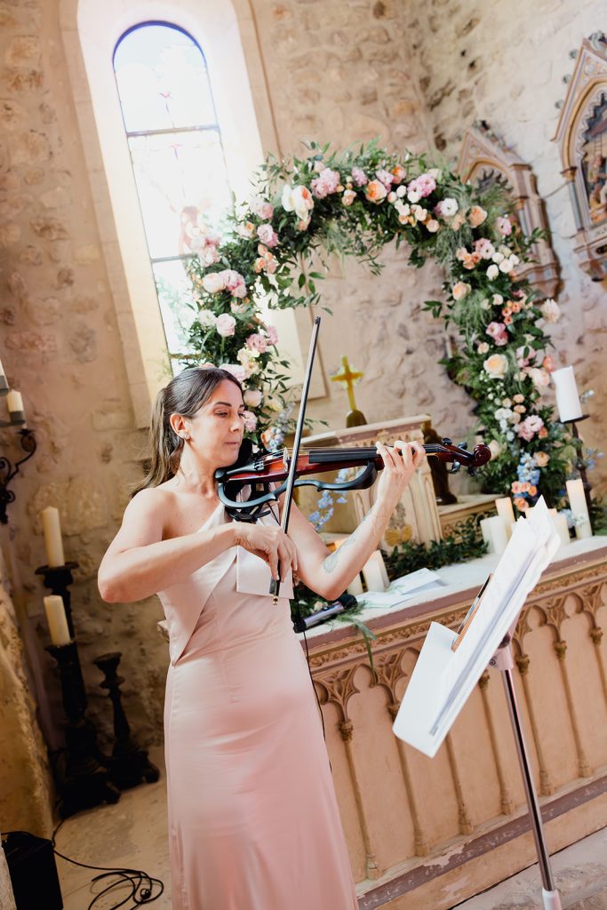 Violoniste mariage en Provence