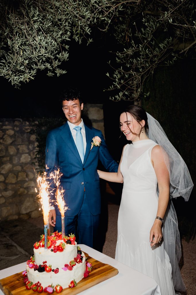 Gâteau de mariage festif