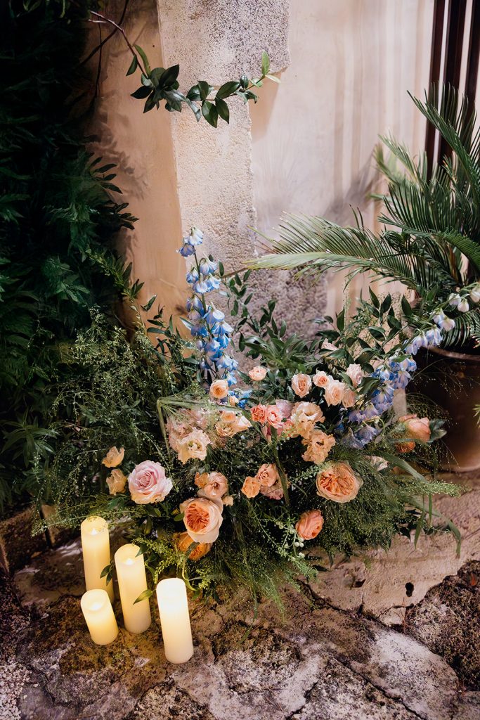 Décoration de mariage coloré