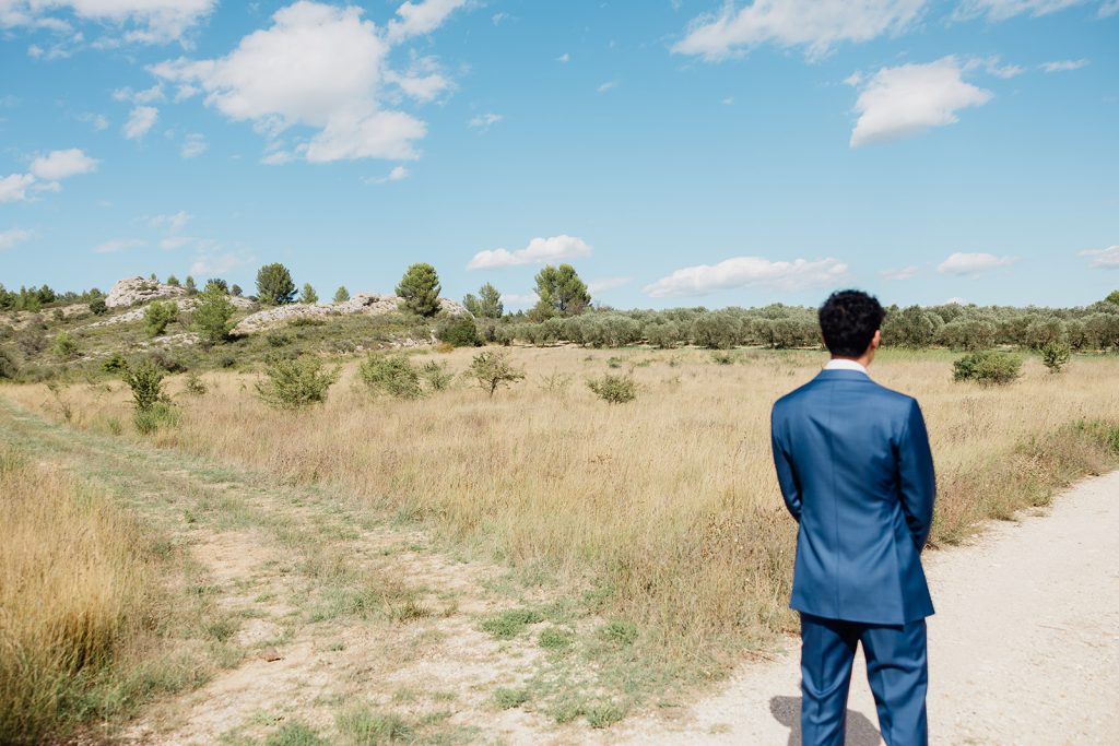 Session first look dans les Alpilles