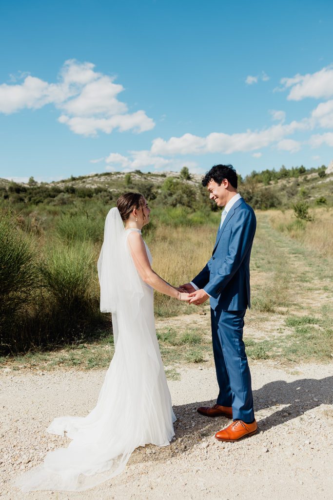 L'émotion de se découvrir à son mariage