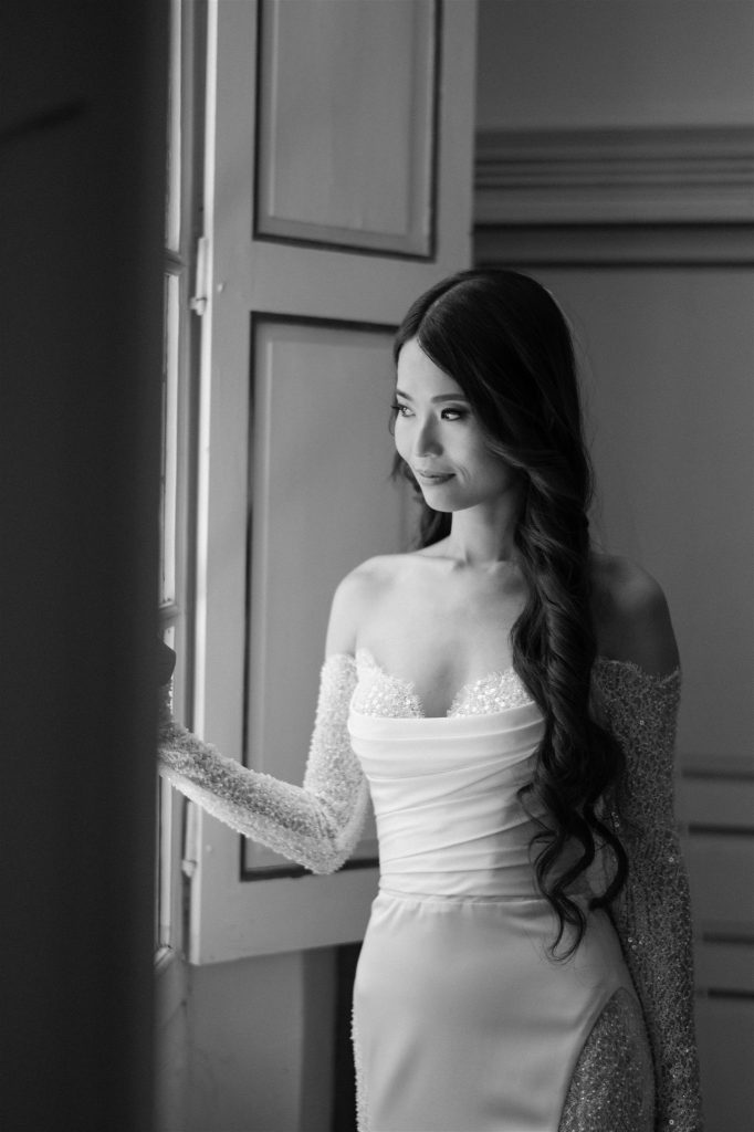 Robe de mariée paillette