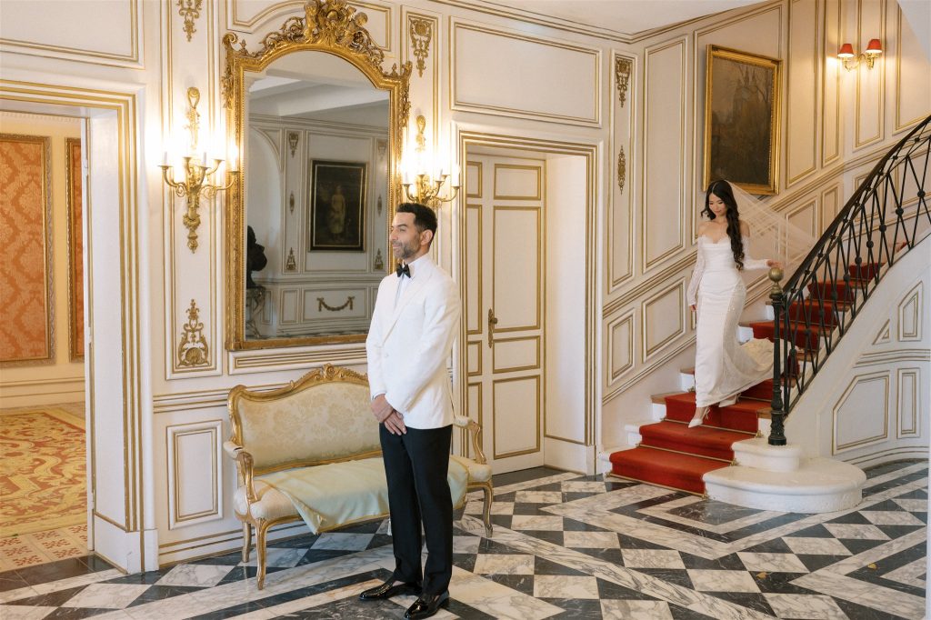 Mariage de destination dans un château Français
