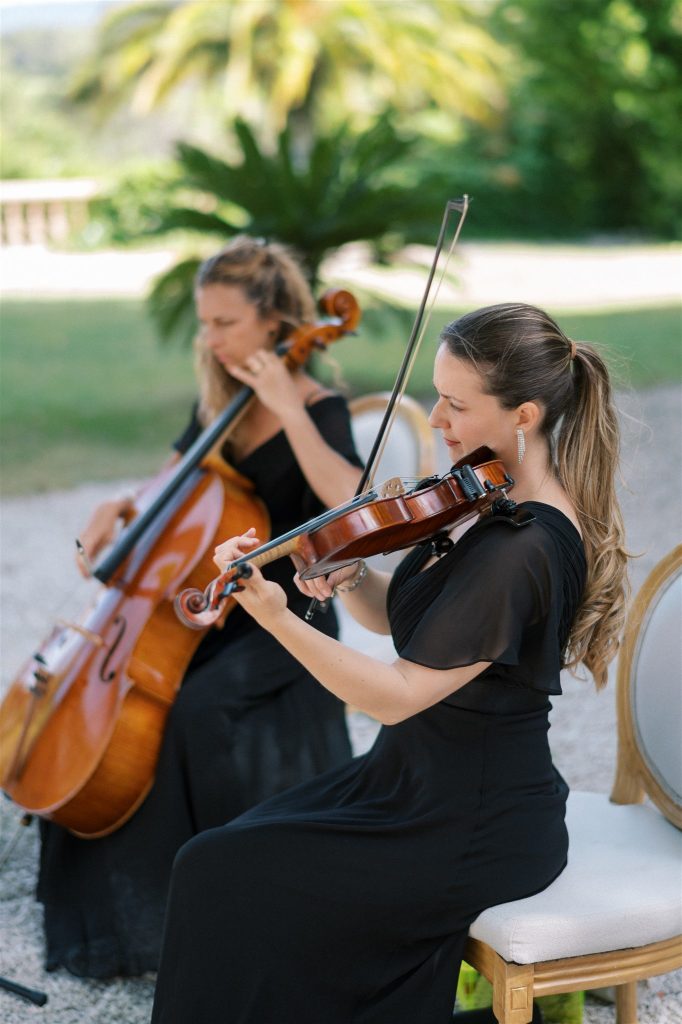 Violoniste cérémonie de mariage