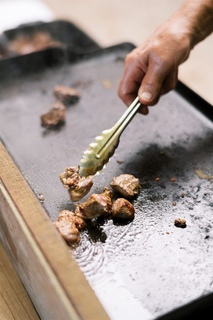 Plancha de viande