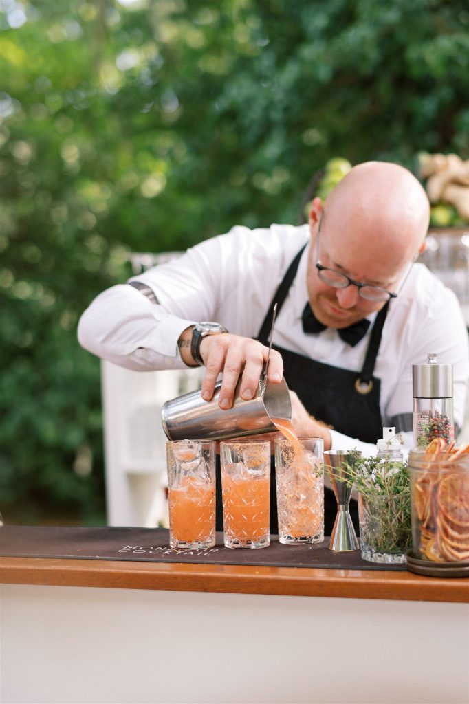 Barman mixologue mariage