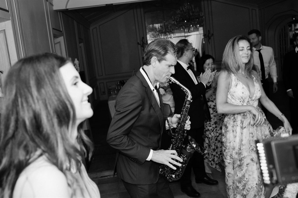 Saxophoniste mariage